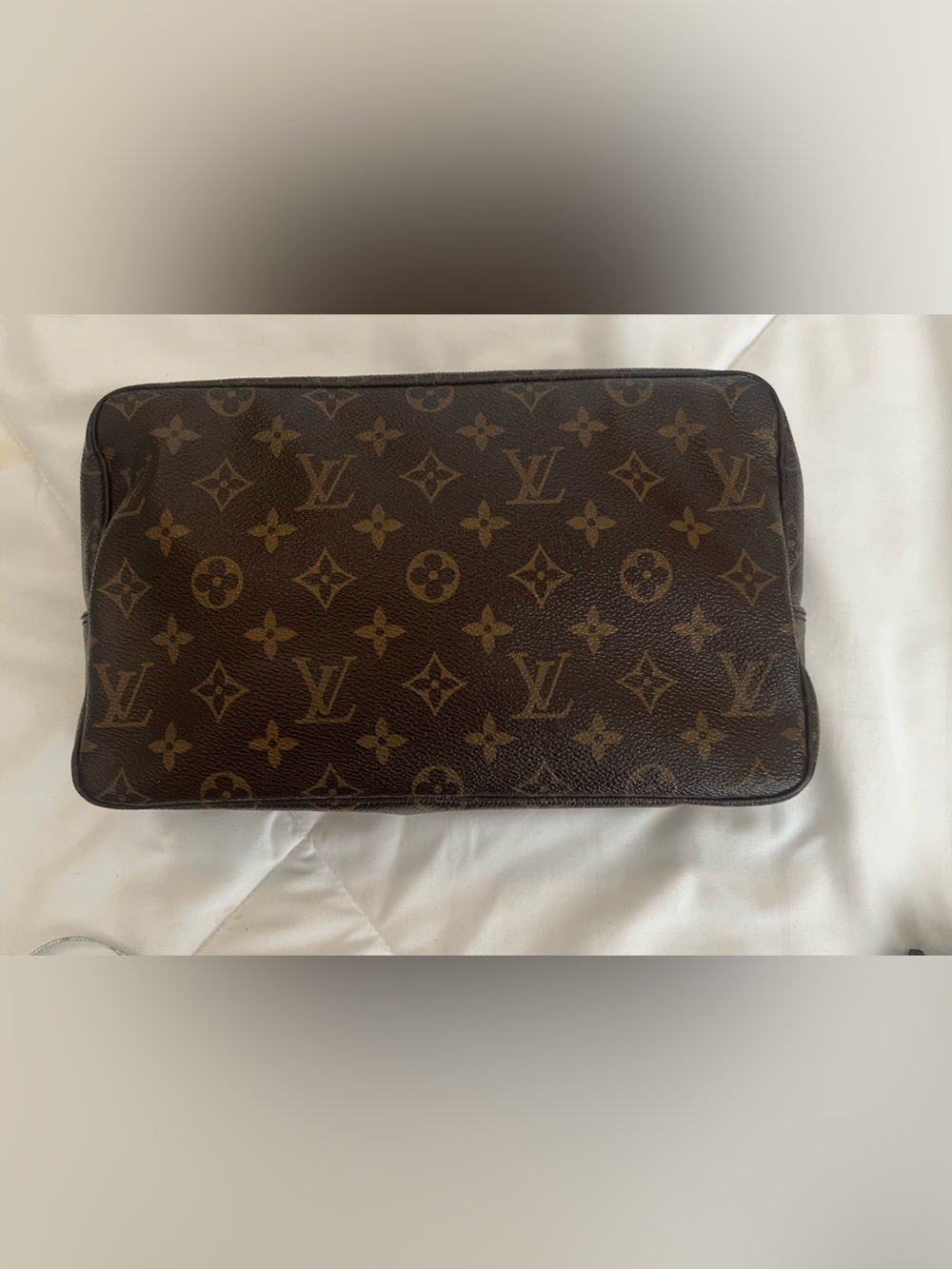 Louis Vuitton Monogram Canvas Toiletry Pouch - Brown/Gold